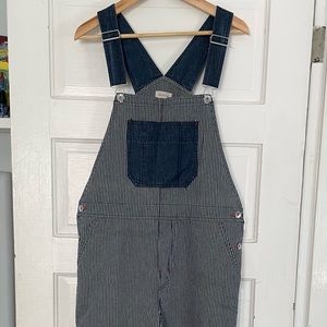 Bixton Christina Hickory stripped overalls